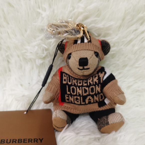 BURBERRY Thomas Bear Bag Charm - Picture 4 of 5